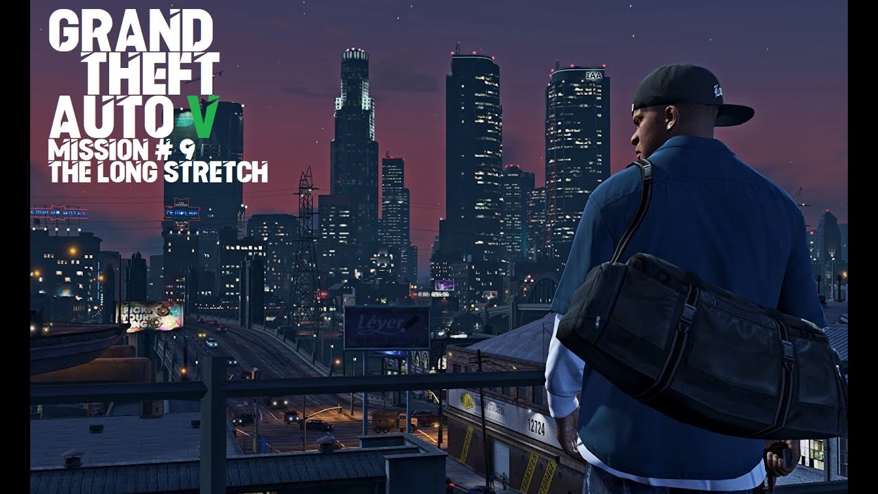 Grand Theft Auto V Mission 9 The Long Stretch Walkthrough YouTube