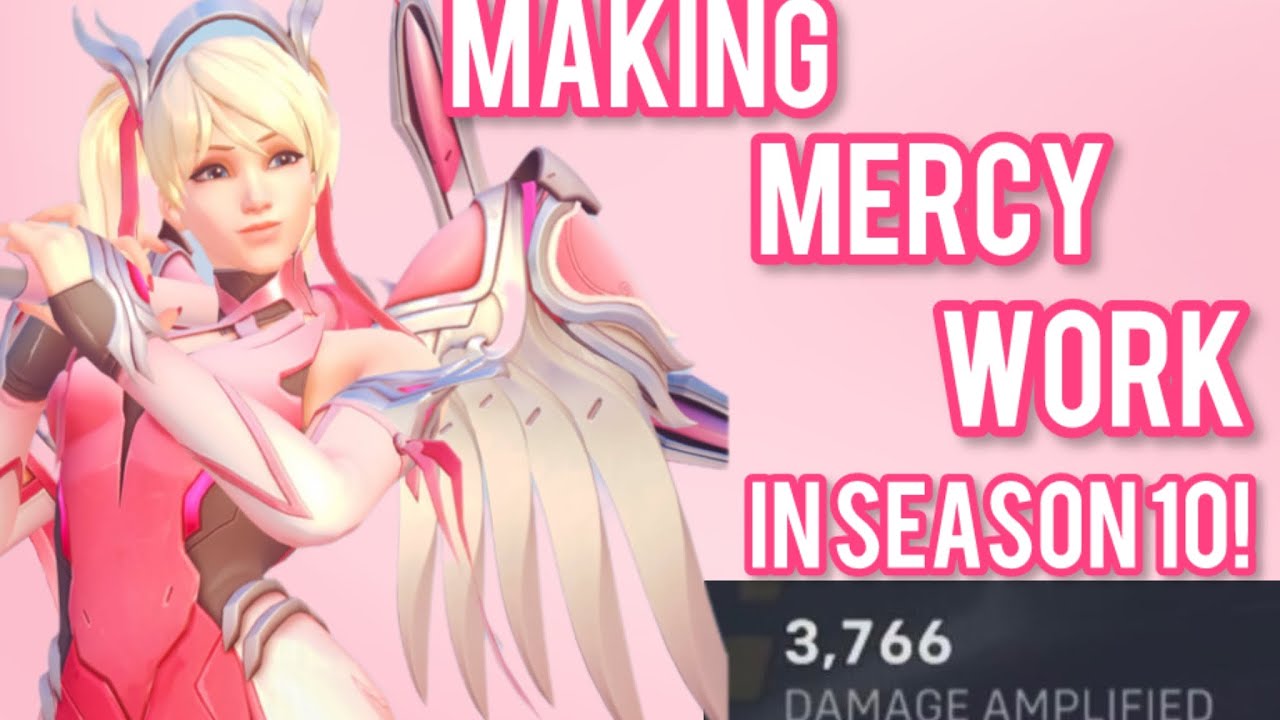 Merci Work Making Mercy Work in Season 10! 💕 Mercy Gameplay- Overwatch 2 - YouTube