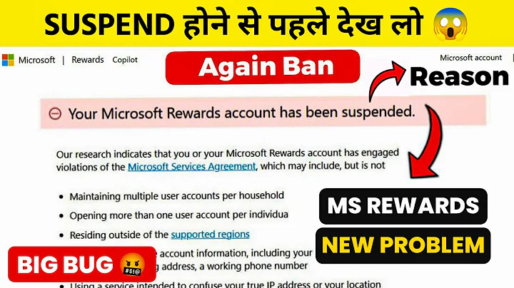 Got Suspended on Microsoft Rewards? Here’s What You NEED To Know!