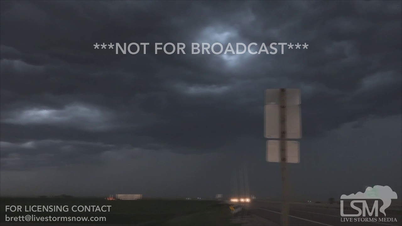 06/03/2019 Ulysses, Kansas Severe Storms & Dust Storm YouTube