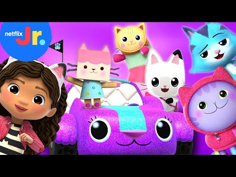 Cat of the Day Song Compilation PART 2 😻🎶 Gabby's Dollhouse | Netflix Jr