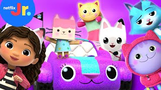 Cat of the Day Song Compilation PART 2 😻🎶 Gabby's Dollhouse | Netflix Jr
