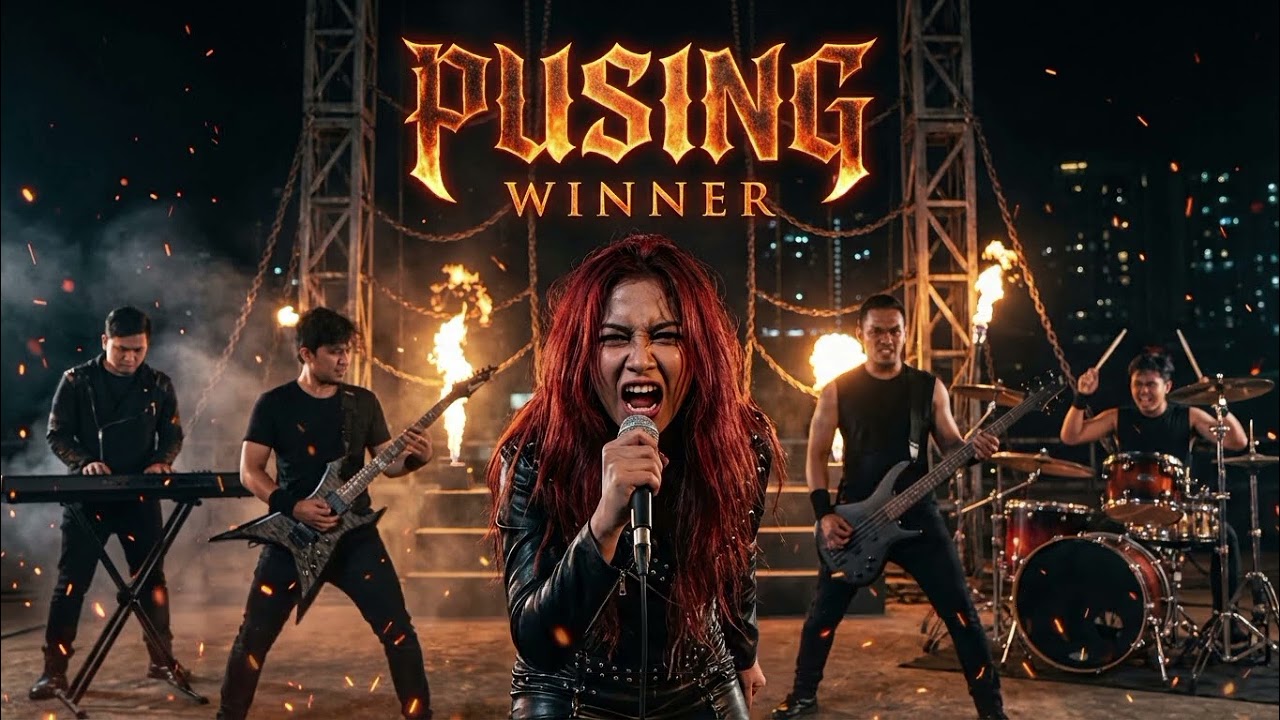PUSING -WINNER | ROCK MEDERN ALTERNATIVE COVER BY AFTERLOG 