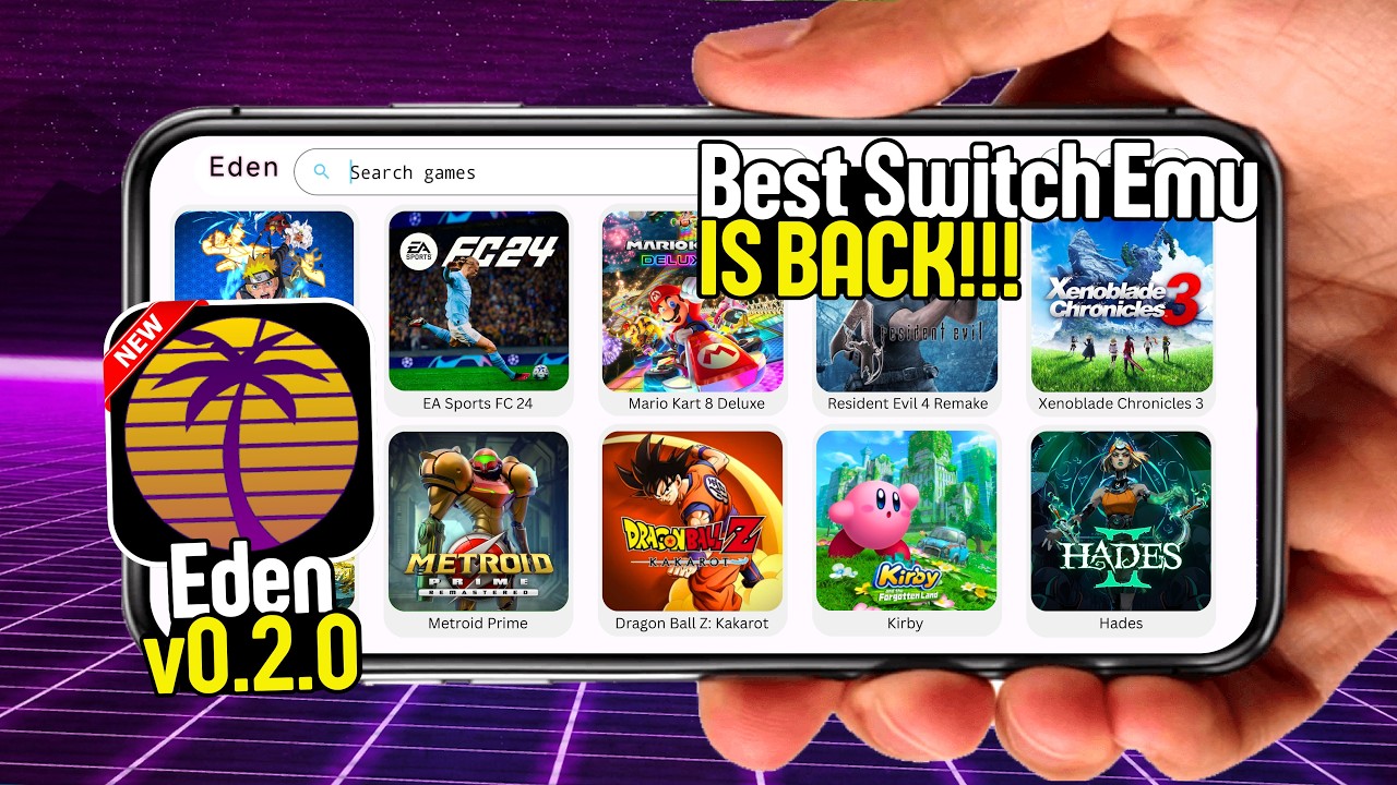 Nintendo Switch Eden Best Nintendo Switch Emulator on Android? Eden 0.2.0 New Update