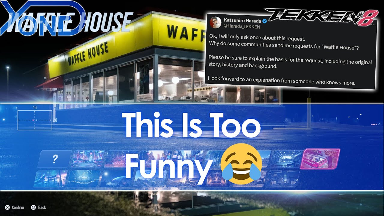 Tekken 8 director’s response to hilarious Waffle House request goes viral