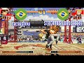 FT5 @kof97: cacaushow (BR) vs STREAMER LORD SHAKA (BR) [King of Fighters 97 Fightcade] Jun 5