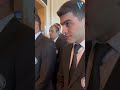 Эмомали Рахмон в Катаре провел встречу с Национальной сборной Таджикистана по футболу
