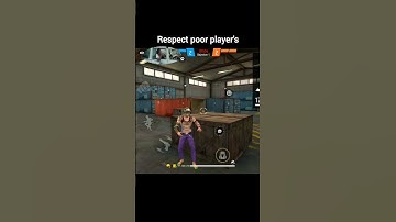 respect every poor player