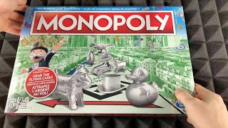 Monopoly Board Game, Bilingual Unboxing | English/French Monopoly