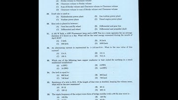 LECTURER IN ELECTRONICS AND INSTRUMENTATION  POLYTECHNICS PSC Previous Year Questions 2016