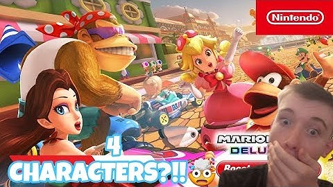 4 CHARACTERS AND DAISY CIRCUIT?!Mario Kart 8 Deluxe-Booster Course Pass Wave 6 Teaser Reaction!