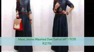 Dress muslimah modis | baju gamis terbaru 2021