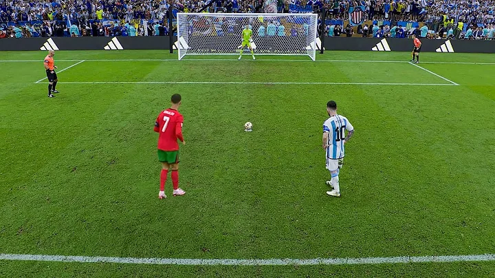 When Cristiano Ronaldo Meets Lionel Messi for the First Time at National Level