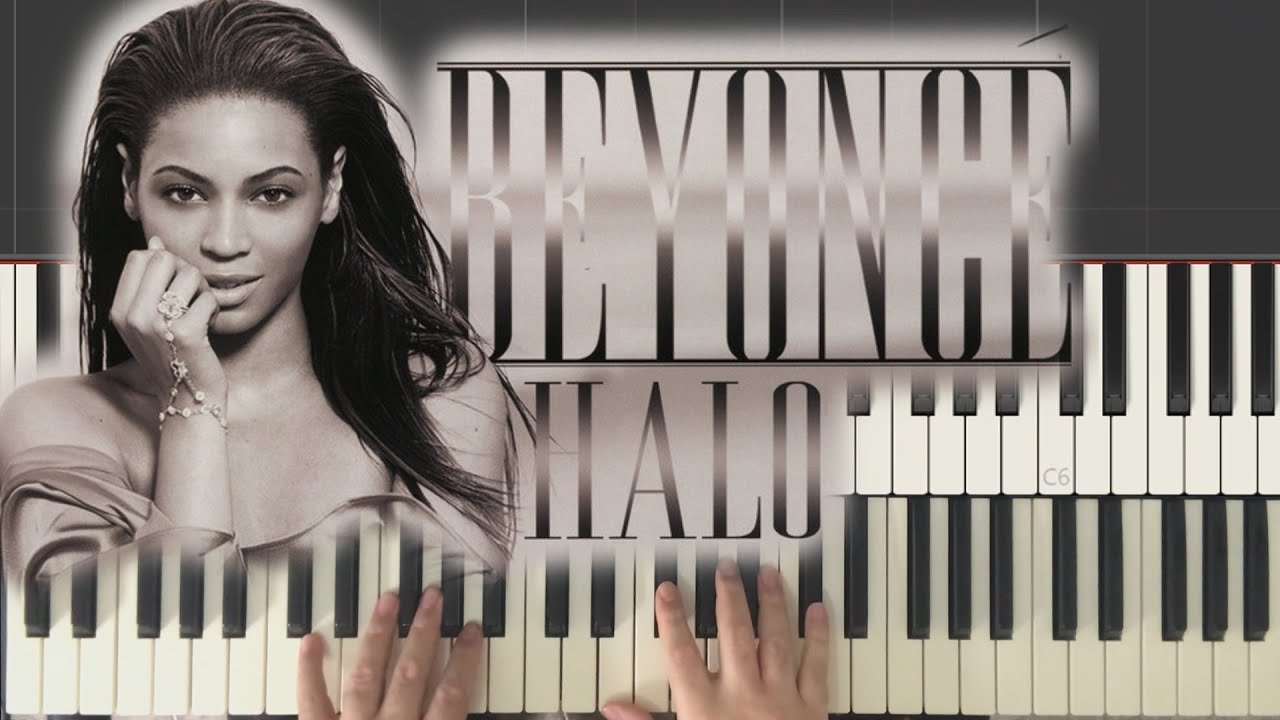 Beyoncé - Halo - Piano Tutorial | keyboard | teclado - YouTube