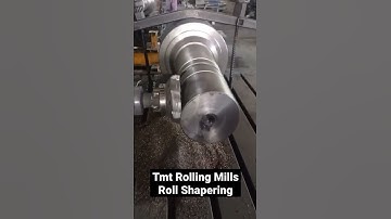 TMT Rolling Mills Roll Shapering #shorts #machine kindly subscribe my channel for more videos