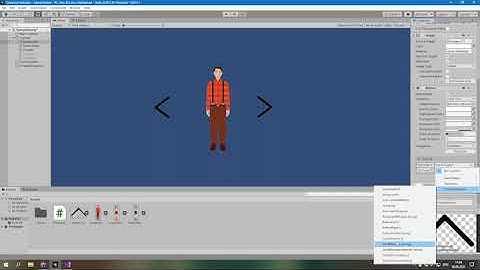 simple character selection in unity
