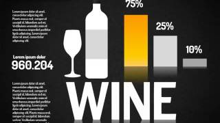Wine Diagram for PowerPoint by PoweredTemplate.com