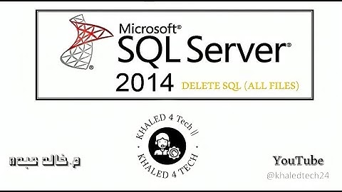 خطوة بخطوة كيفية حذف اسكيو ال بطريقة صحيحة بدون مشاكل|| Delete SQL Server Correct Way Without Error