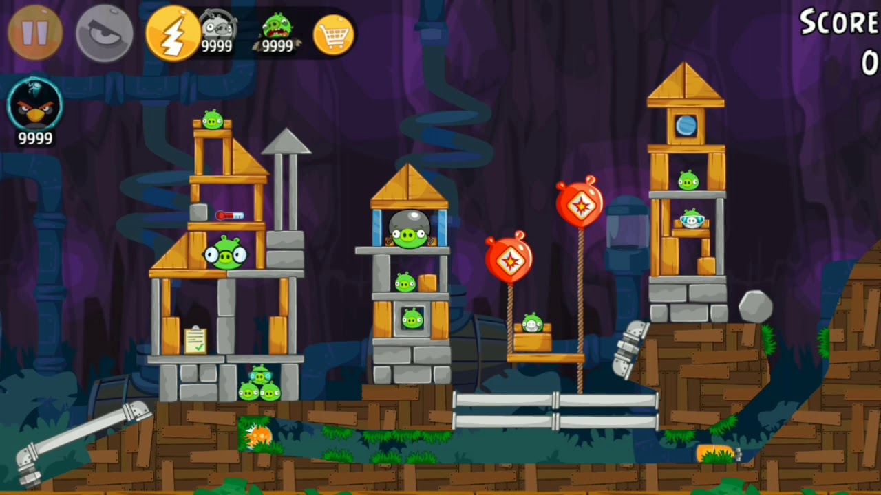 Angry Birds Classic Short Fuse level 1 to 45 YouTube