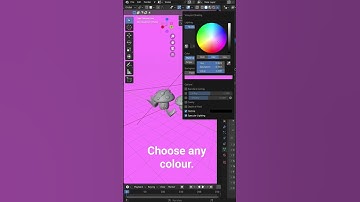 Change the viewport colour in Blender