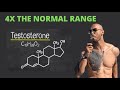 Andrew tate on his abnormaly high testosterone levels