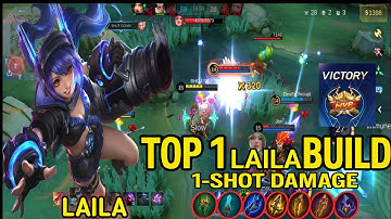 AUTO SAVAGE!🔥 Top 1 Layla Trinity Build = 100% Attack Speed | INSANE DAMAGE MLBB
