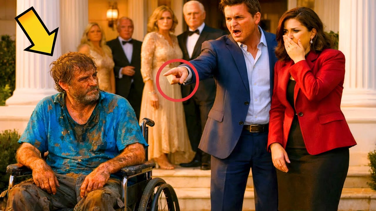 MILLIONNAIRE EN FAUTEUIL ROULANT FAIT SEMBLANT D'ÊTRE PAUVRE… FAMILLE RÉVÈLE SA VRAIE NATURE…