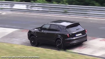 2018 Porsche Cayenne Spied testing on the Nurburgring , Nordschleife!