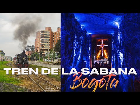 🚂 De Bogotá a Zipaquirá : viaje en el tren turístico de la Sabana (4k)