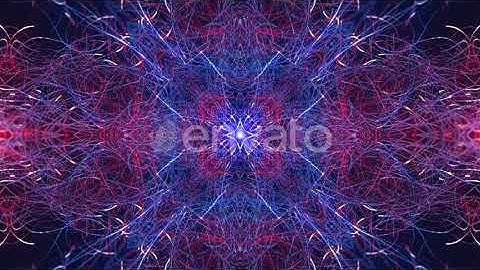 Glowing Threads Kaleido | Motion Graphics - Videohive template