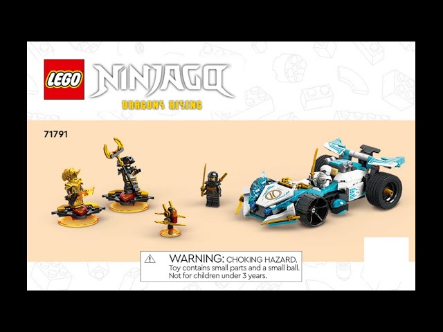 いのちびページ LEGO Instructions for set 71710 Ninja Tuner Car, Ninjago - Prime