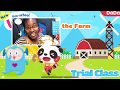 New! New! New! DaDa Mock Demo | Thorough Slide by Slide | Farm animals and a Beaver Slides