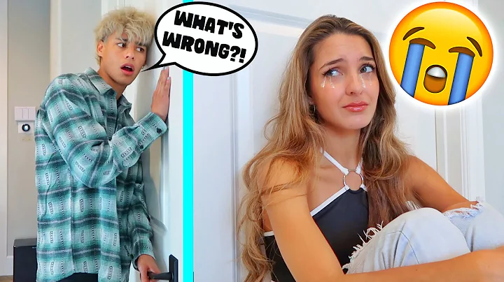 CRYING WITH THE DOOR LOCKED!! *PRANK*