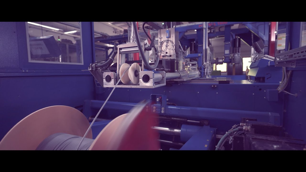 EN | AUTOLOG | Automatic Logistics Winding Line (cable reel) from ...
