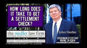 How Long Does It Take To Get A Settlement Check?