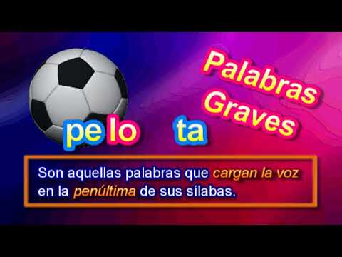 PALABRAS GRAVES - PARA NIÑOS - YouTube