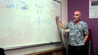 Nick Rogers Teaches G.E.D. Exam Math Lesson (Ratios)