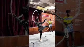 Bangladesh Shilpakala Academy Circus show Russian ring dance from eti #circus #sorts #amazing #dance