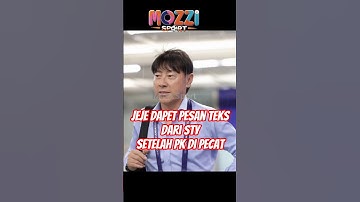 Jeje Dapat Pesan Teks dari Shin Tae Yong Usai Pemecatan Kluivert