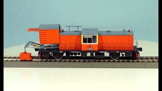 ПРСМ4 1:87 железная дорога обзор масштабная модель / PRSM4 railway model