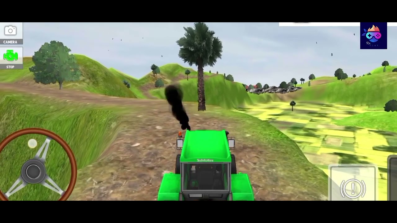 Tractor Simulator Game | Realistic Tractor Driving Gameplay | Bangla