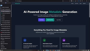 Auto-Generate Metadata for Stock Images with AI | METACSV App Demo