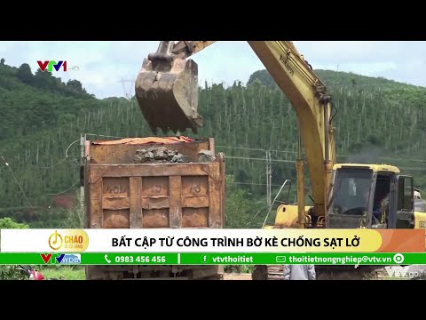 Video Bất cập từ công trình bờ kè chống sạt lở tại Đắk Nông... - youtube