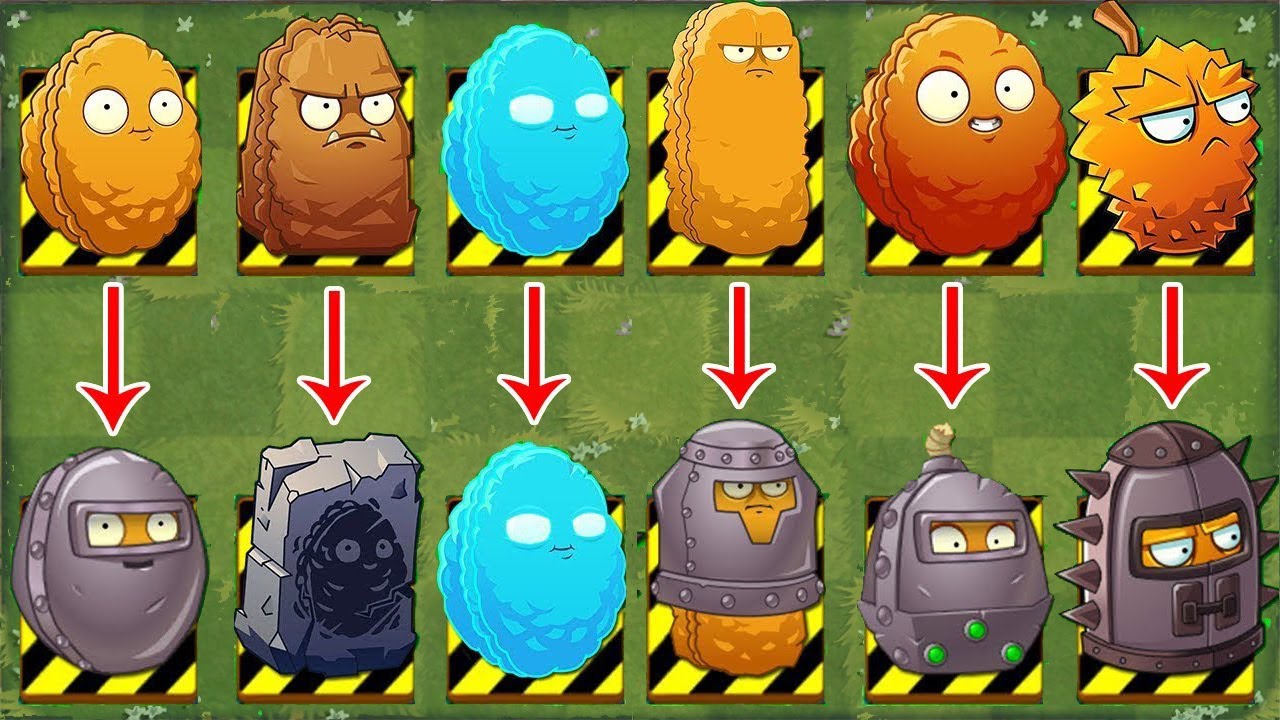 PvZ 2 Discovery All Best Defense Plants Who 's Strongest Plant? YouTube
