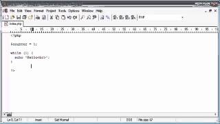Beginner PHP Tutorial   25   while Loop