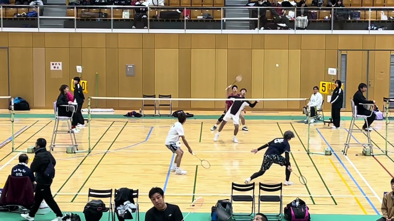 2026.2.7 全九州社会人 40代男子ダブルス 2回戦