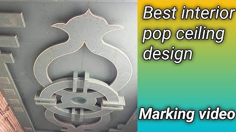 Best interior pop ceiling design marking by Khushab ceiling point