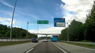 Driving from Gothenburg (Göteborg) to Kungälv, Sweden (29 June 2024)