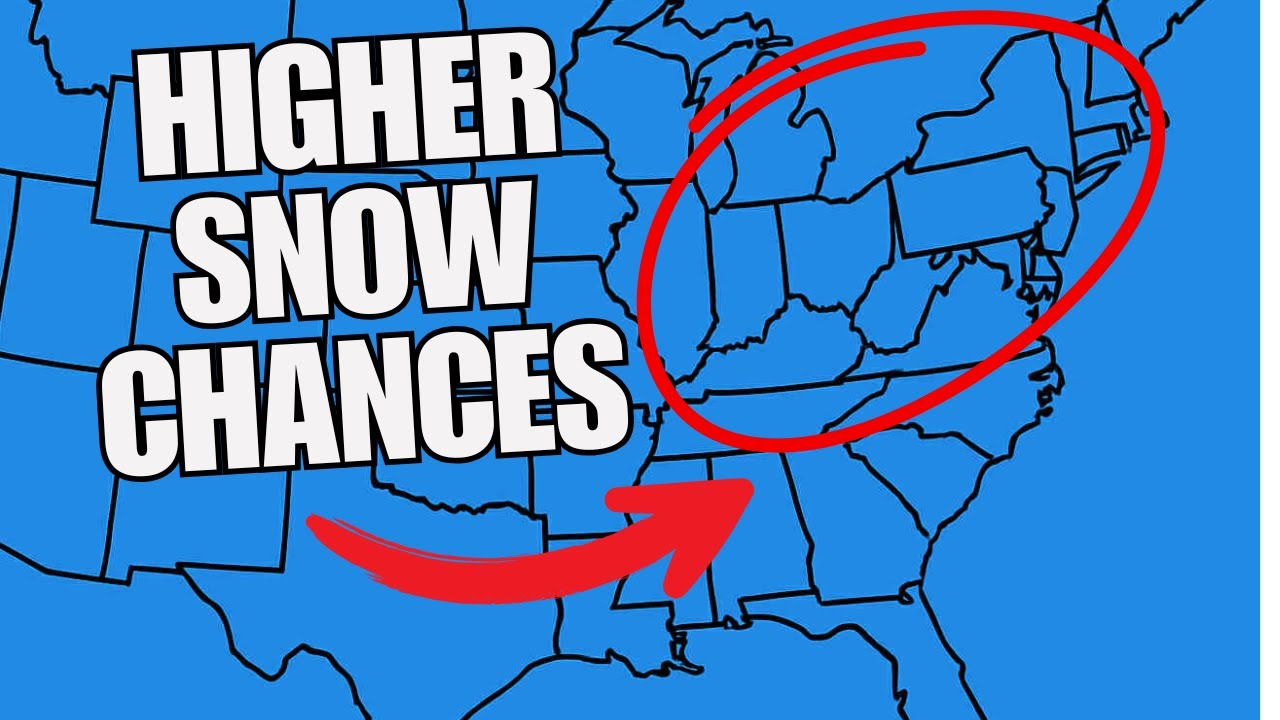 Snow Chances Growing: Timing + Impacts Explained - YouTube