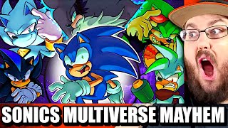 Famous SONICS MULTIVERSE MAYHEM | Sonic the Hedgehog Animation REACTION!!! Wealth